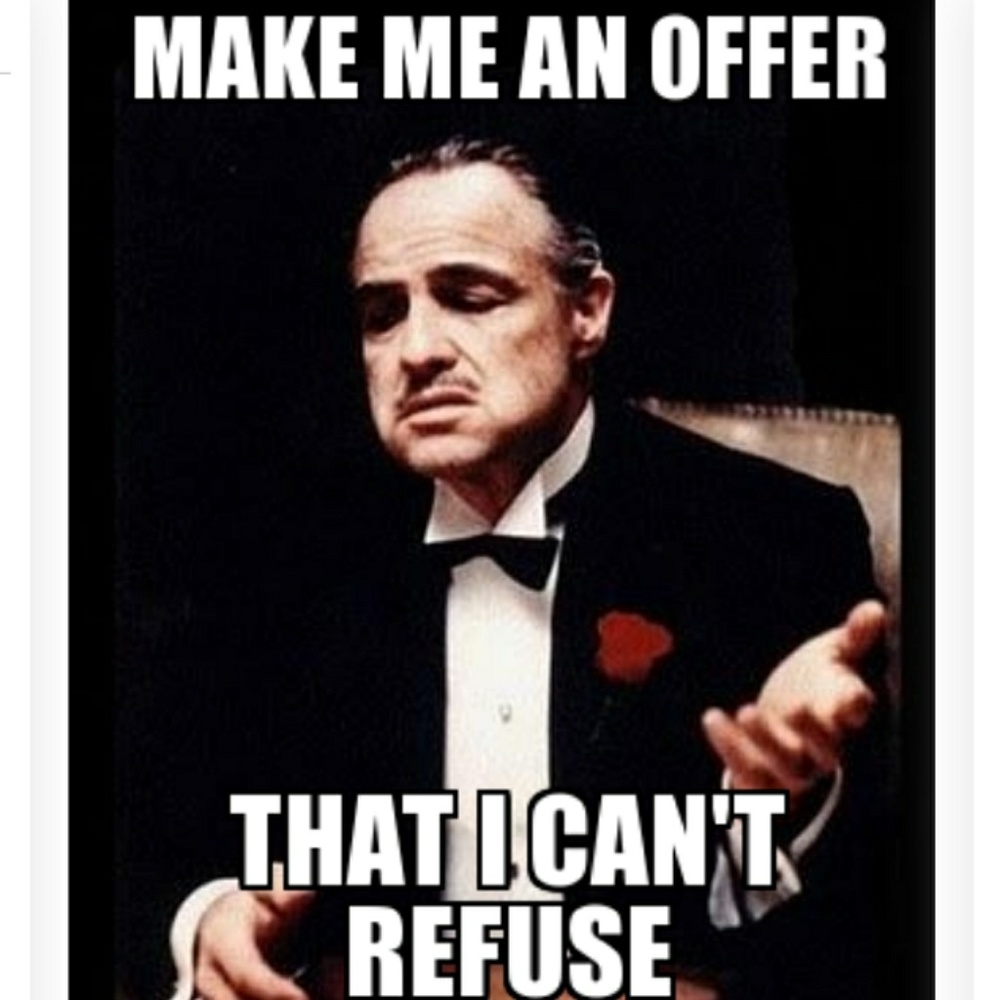 Make me an offer!